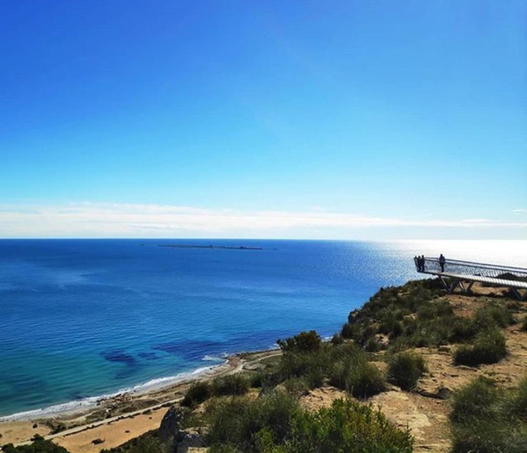 Mediterranean Beach Apartment 180º Sea & Island Views Санта-Пола Екстер'єр фото