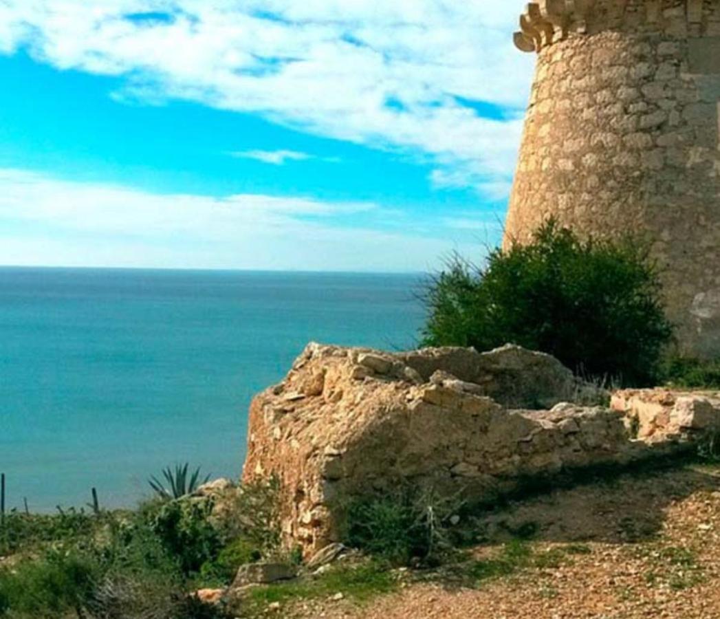 Mediterranean Beach Apartment 180º Sea & Island Views Санта-Пола Екстер'єр фото